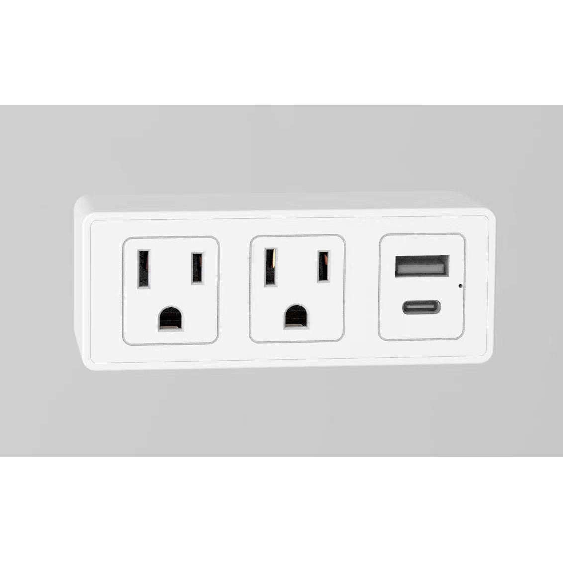 LAX Surge Protector 300j 2 Outlets and 2 USB Ports