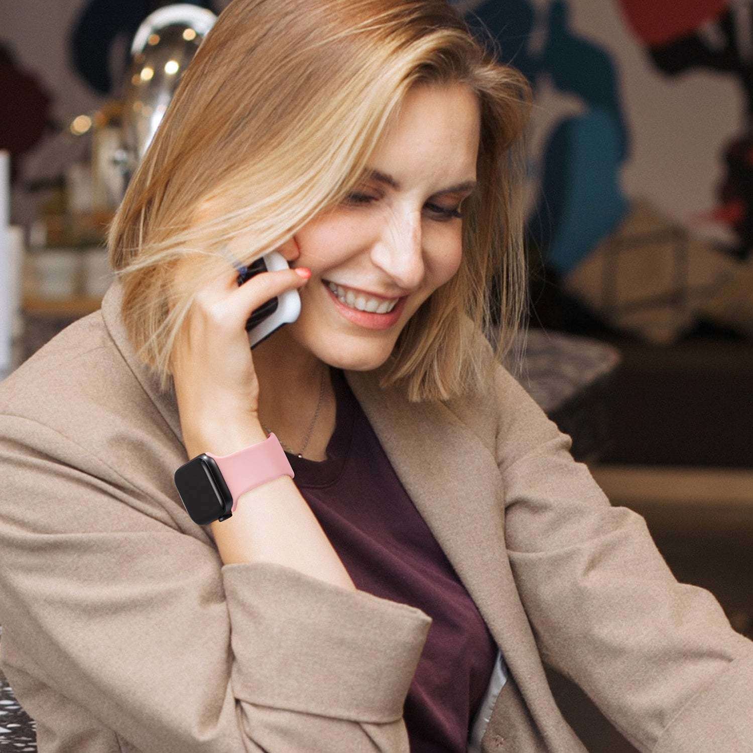 LAX Apple Watch Silicone Band