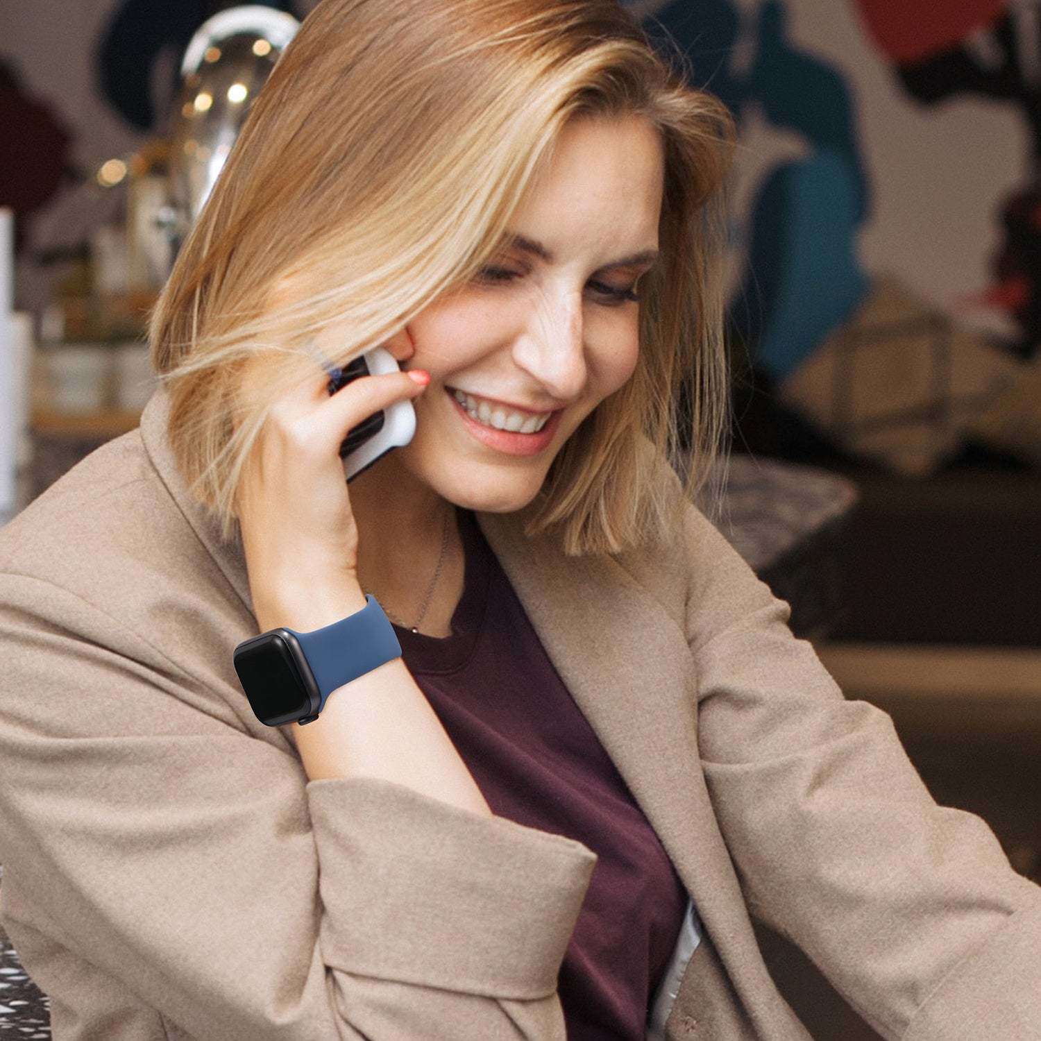 LAX Apple Watch Silicone Band