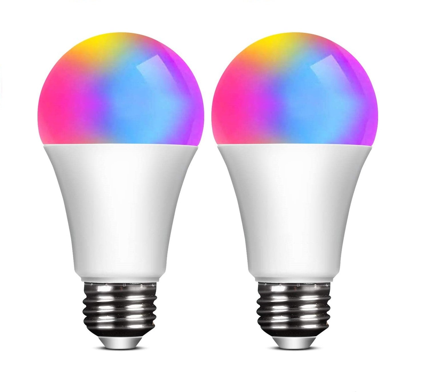 2-Pack Smart Home Multi-Color 5W LED A19 Bulb