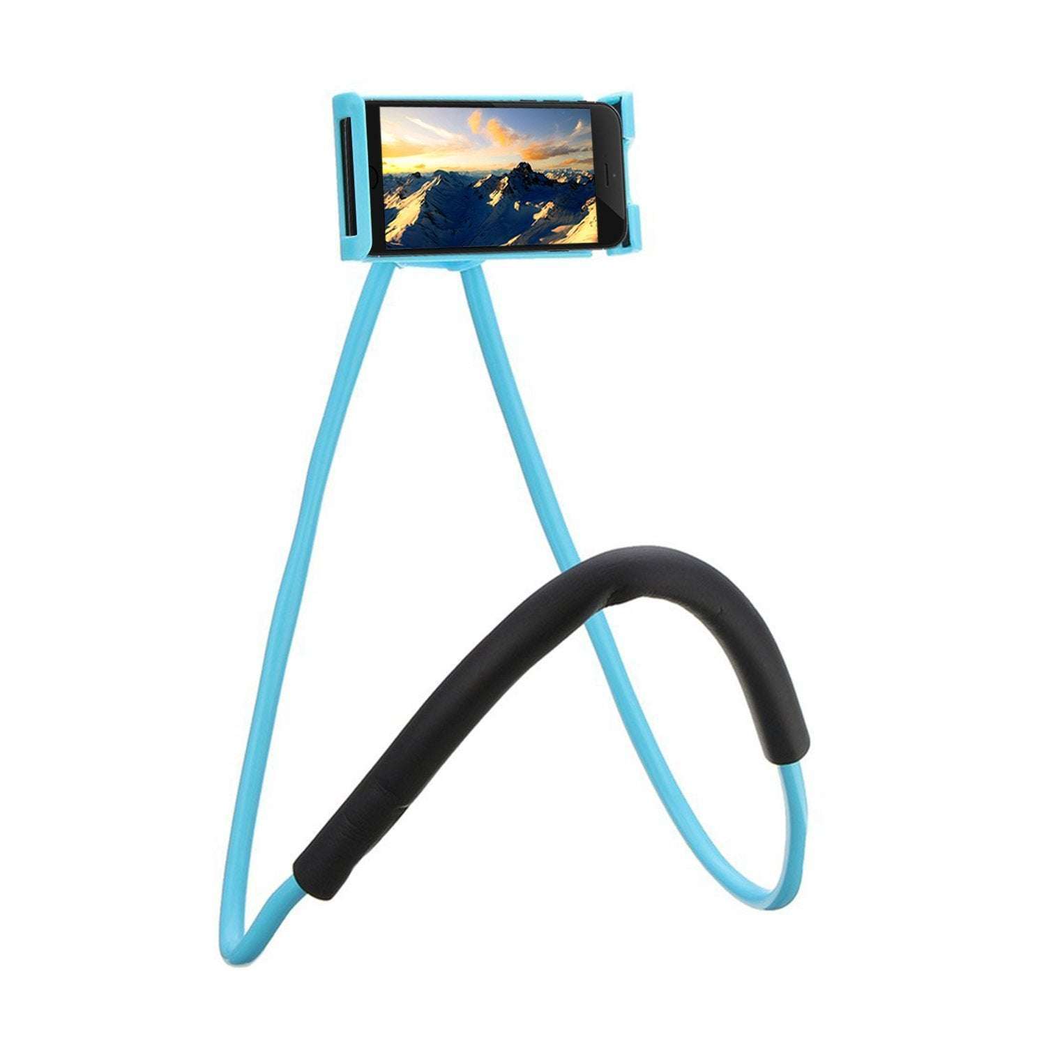 Universal Cell Phone Holder - Flexible Gooseneck Bracket, Adjustable 360° Rotating Mount