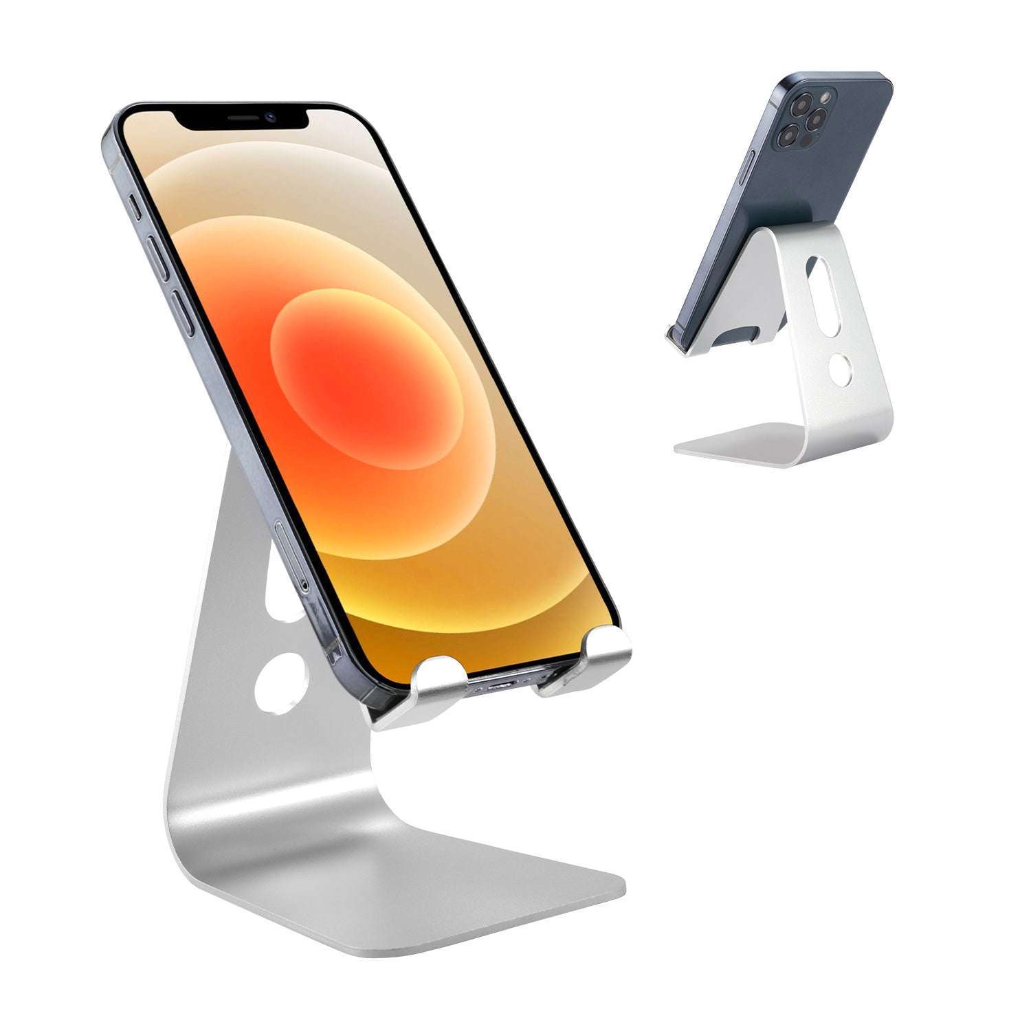 Aluminum Tablet & Smartphone Holder Stand