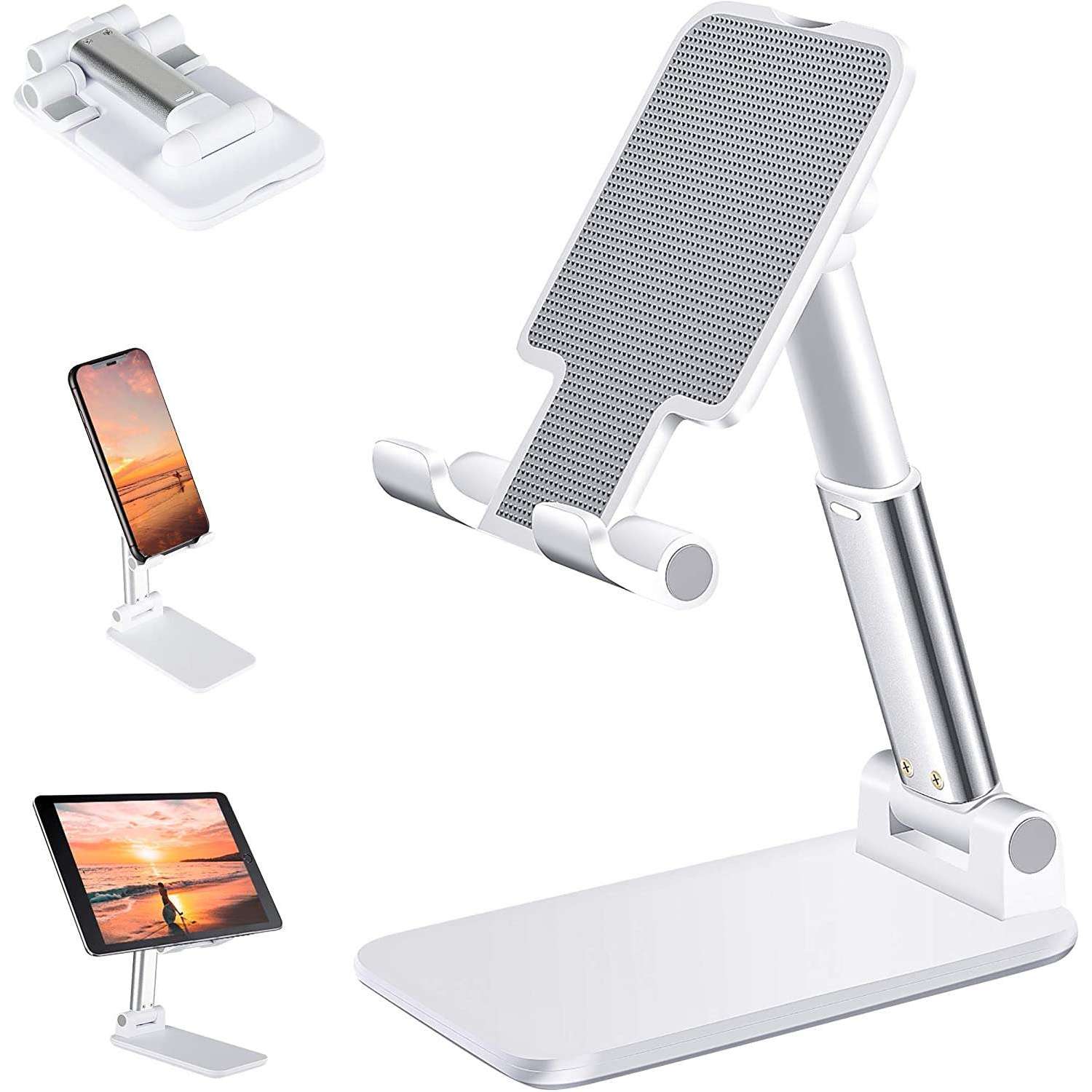 Adjustable Stand for Tablets & Smartphones - Foldable Stand