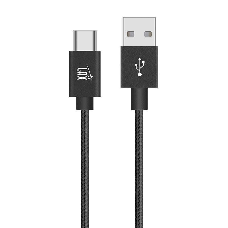 Durable Nylon Braided USB-C Fast Charging & Data Transferring Cable