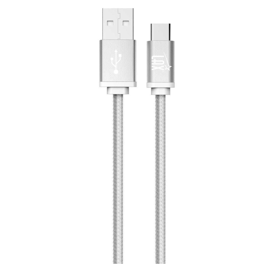 Durable Nylon Braided USB-C Fast Charging & Data Transferring Cable