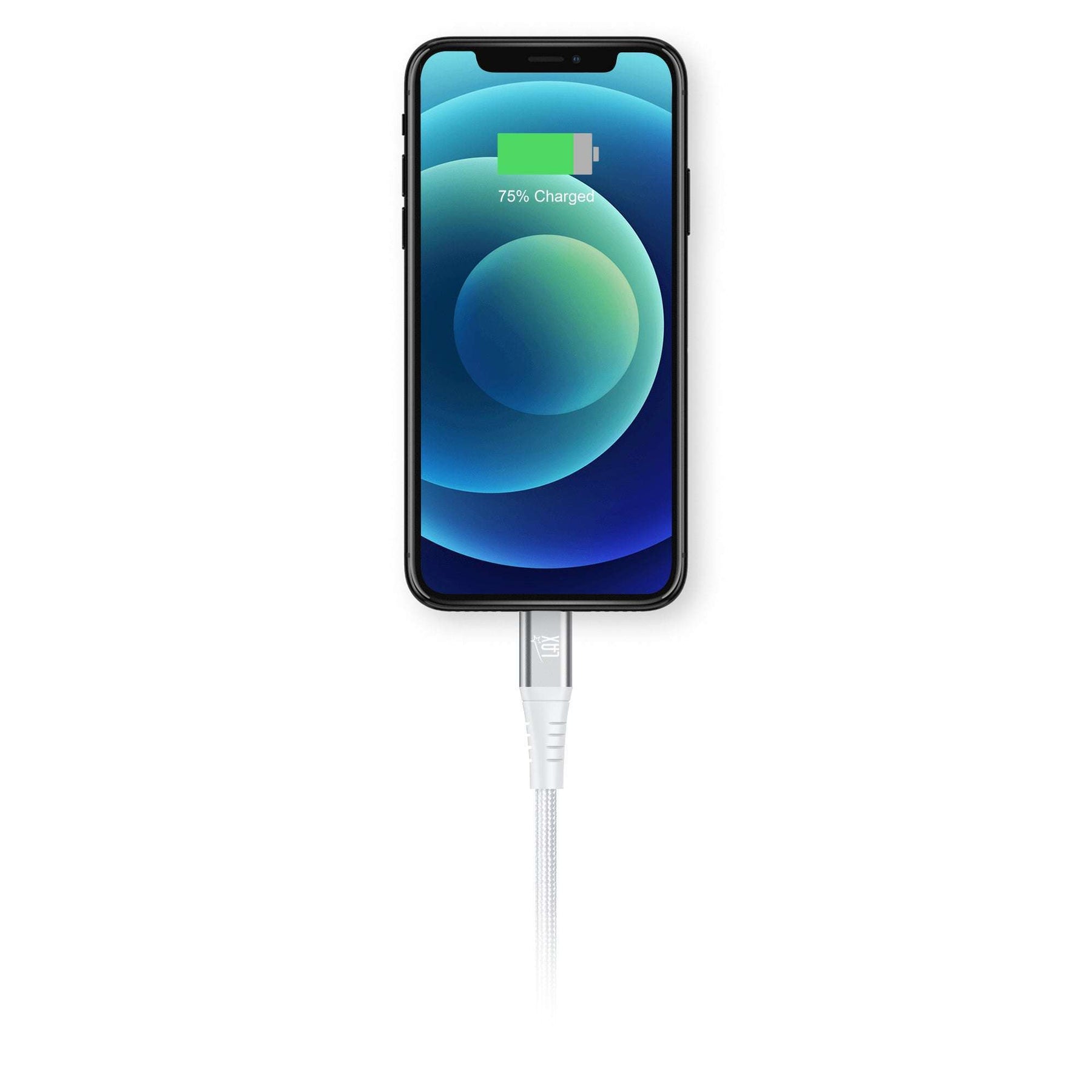 Nylon Braided Fast USB-C to iPhone Compatible Cable - High Data Sync