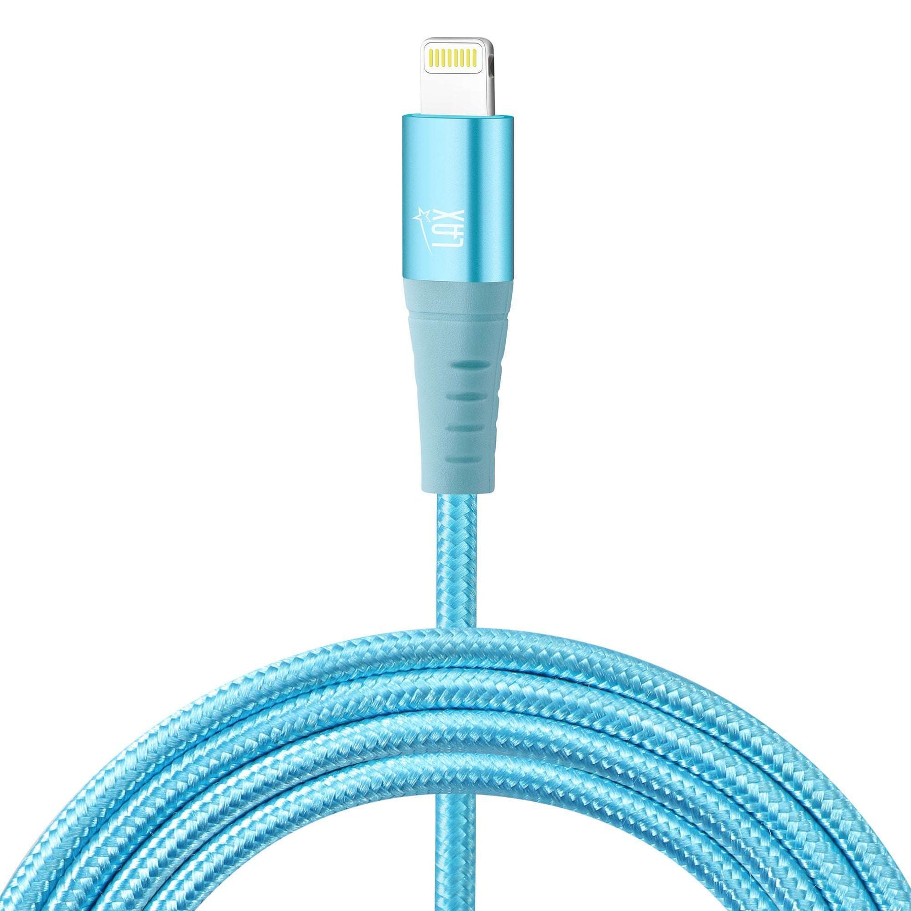 Apple MFI Certified Durable Braided Lightning Charging Cable for iPhone