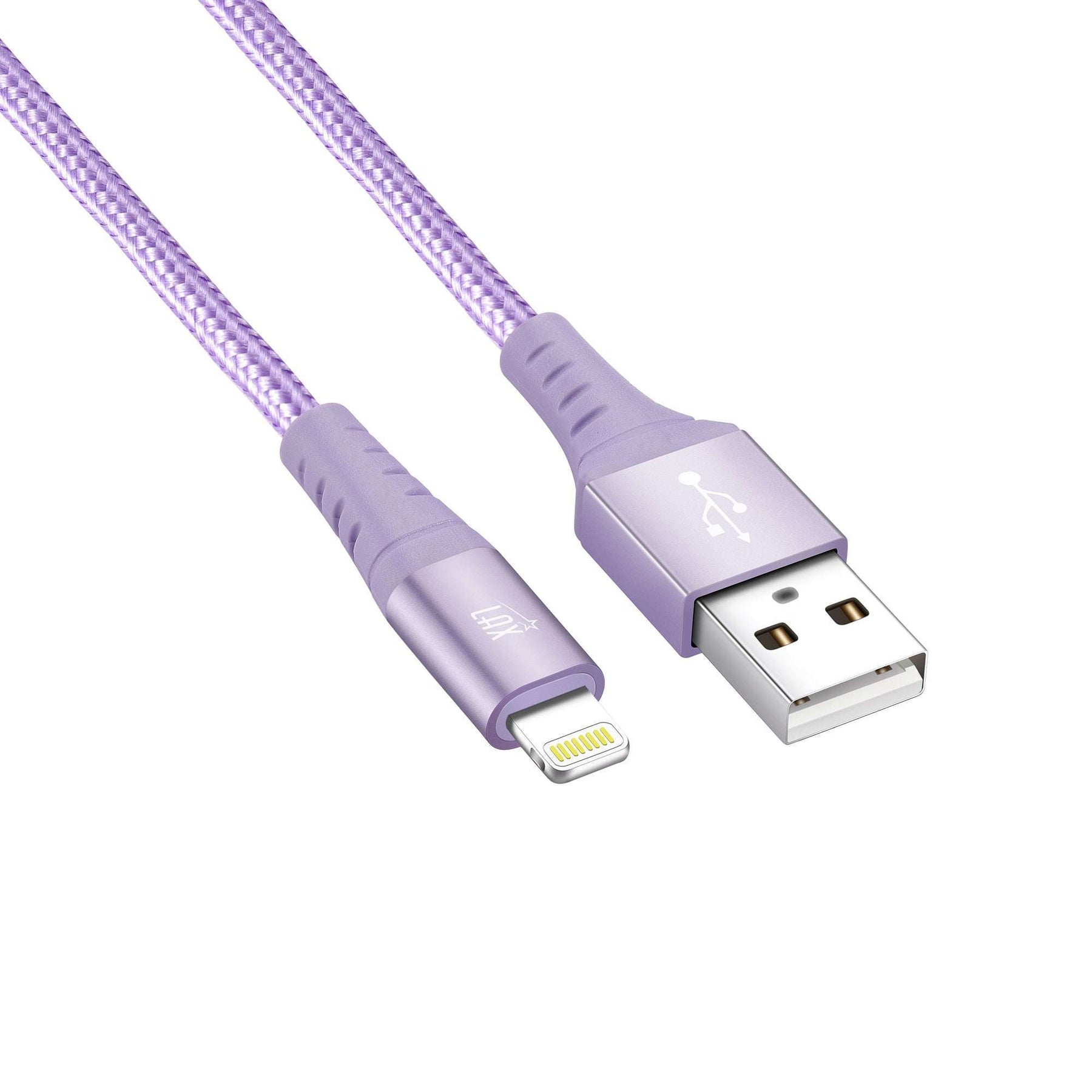 Apple MFI Certified Durable Braided Lightning Charging Cable for iPhone