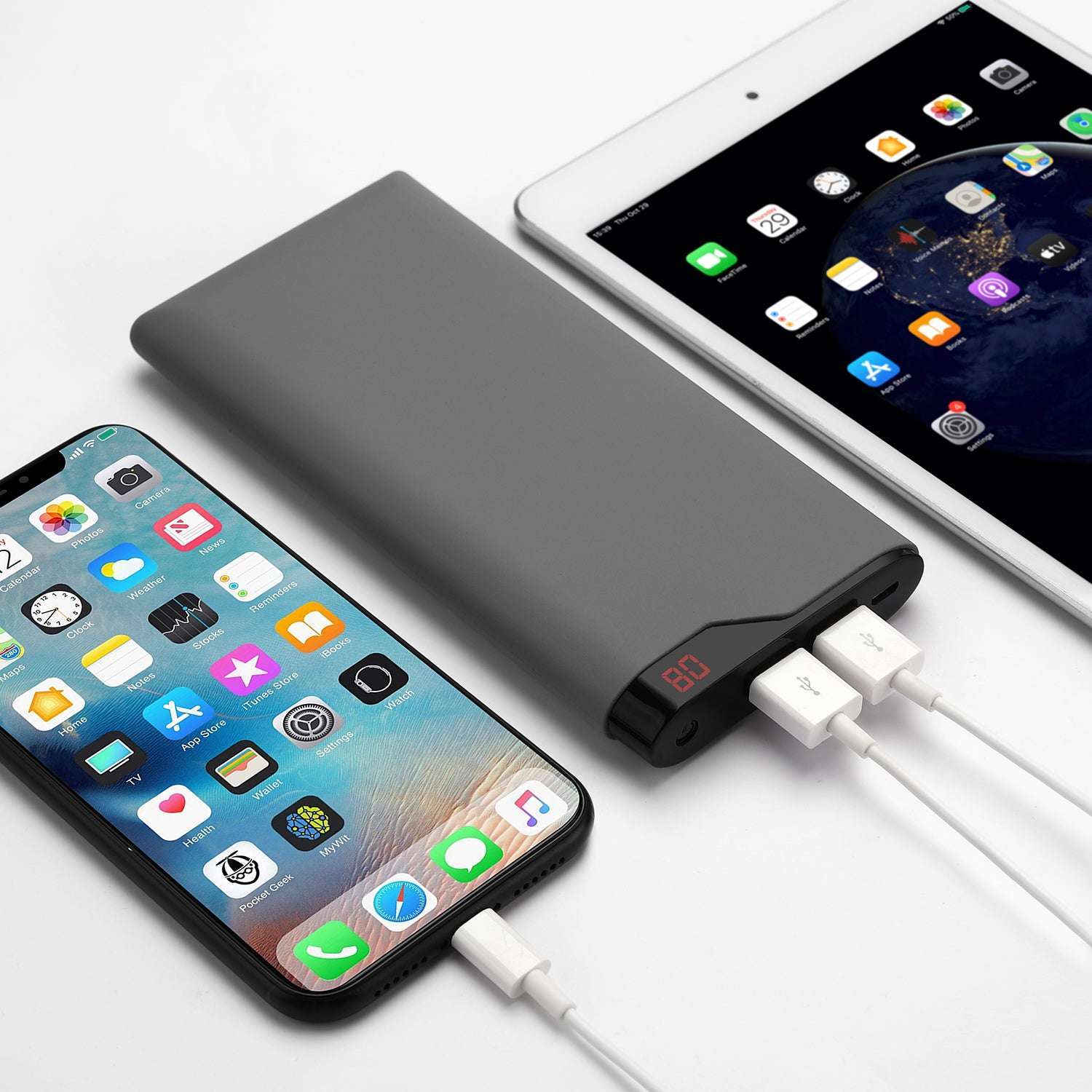 Ultra Slim 20,000mAh Max Portable Power Bank