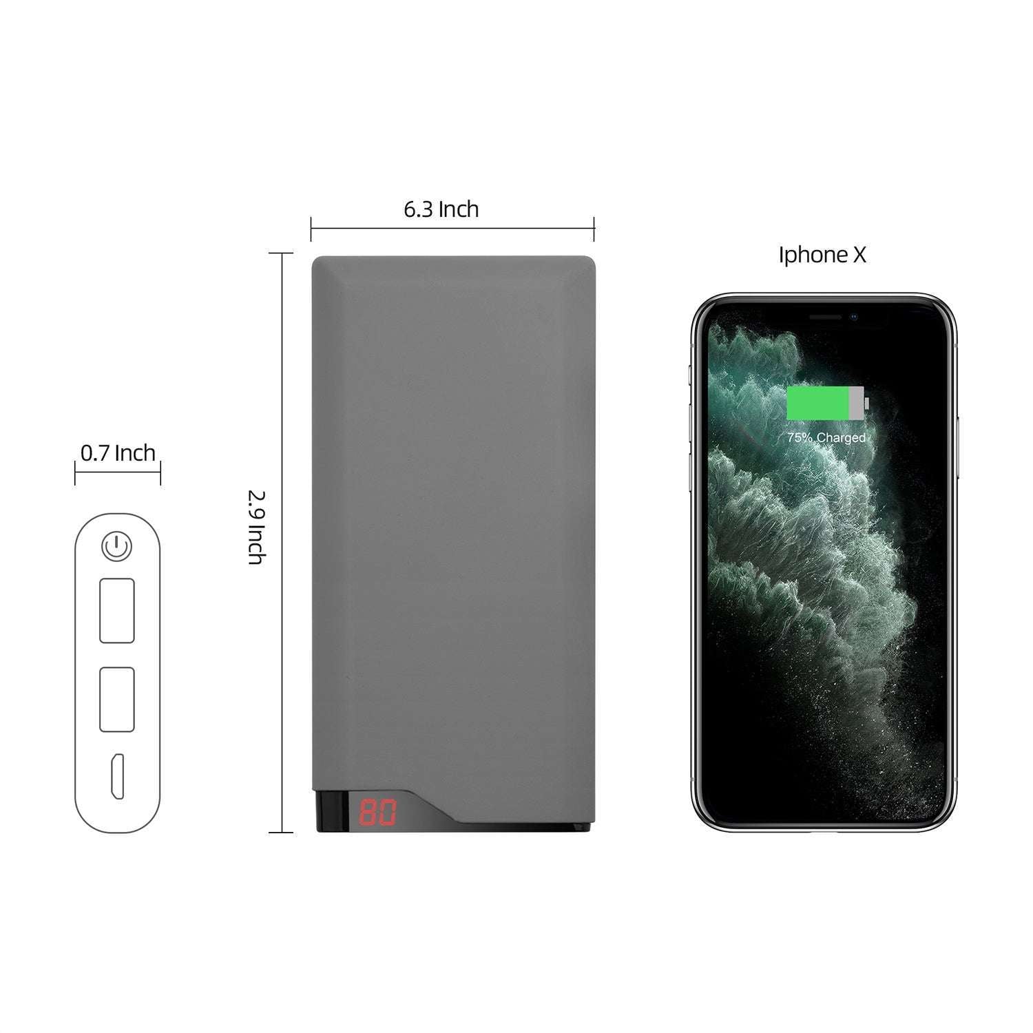 Ultra Slim 20,000mAh Max Portable Power Bank