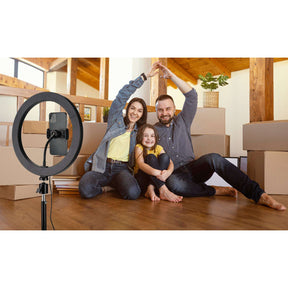 Selfie Ring LED Light Stand with Tripod