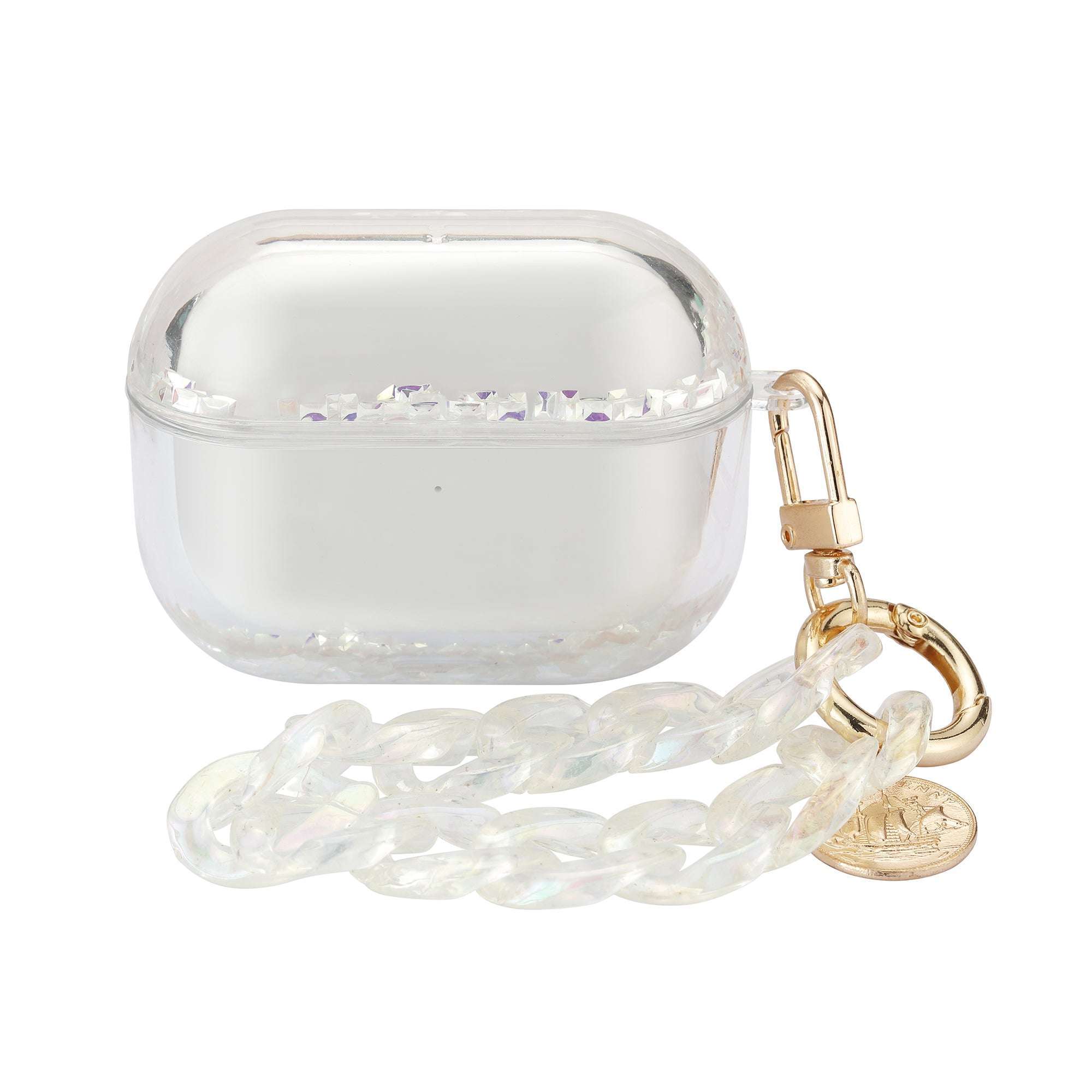 [MCM]★iPhone 15 Pro Max Case+ AirPods Pro Charm MCM iPhone 15 Pro Case w/ AirPods Pro Charm in Maxi Visetos
