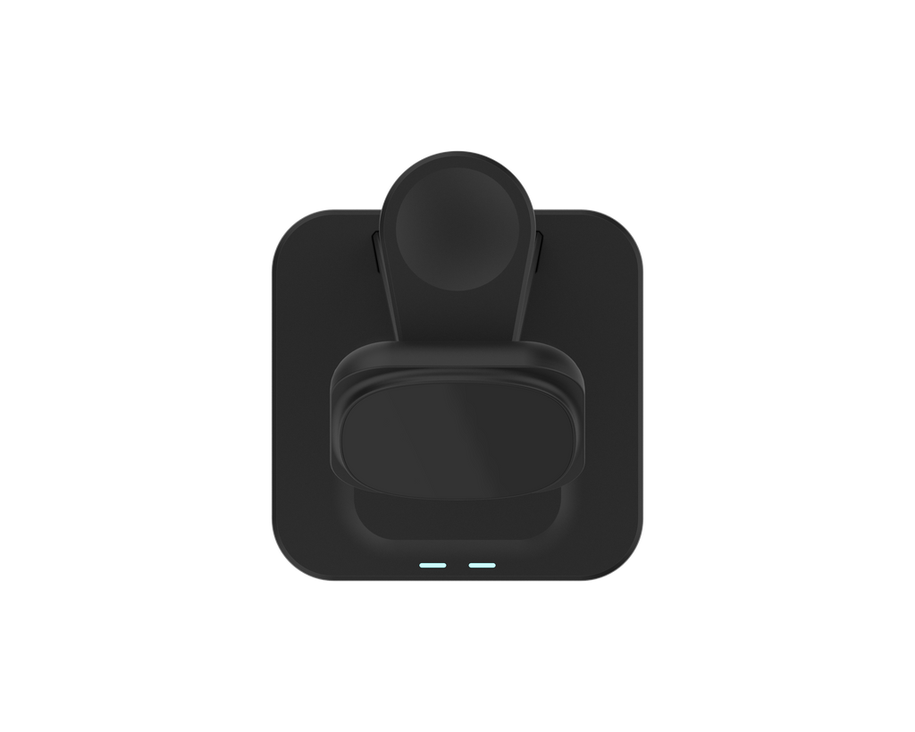 MagSafe Compatible 3-in-1 Charging Stand for iPhone, Apple Watch, and AirPods / AirPods Pro