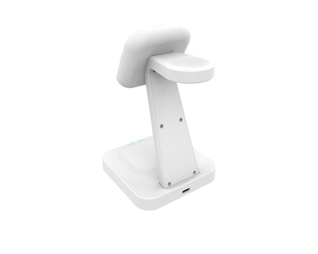 MagSafe Compatible 3-in-1 Charging Stand for iPhone, Apple Watch, and AirPods / AirPods Pro