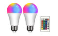 2-Pack Smart Home Multi-Color 5W LED A19 Bulb