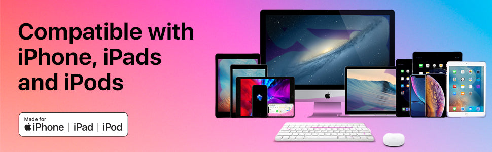 Durable Braided iPhone Compatible Charging Cable