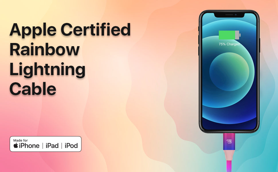 Durable Braided iPhone Compatible Charging Cable