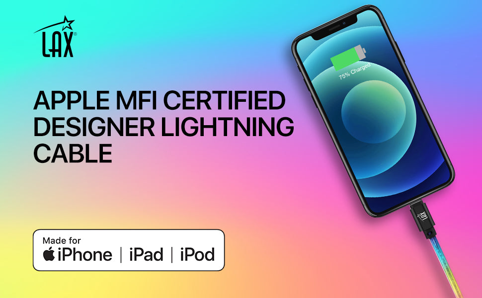 USB to iPhone Compatible Cable - Premium Vegan Leather