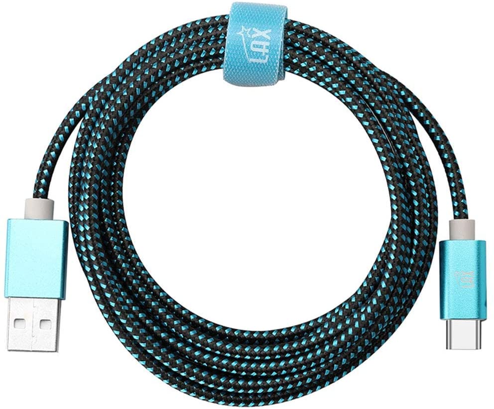Durable Nylon Braided USB-C Fast Charging & Data Transferring Cable