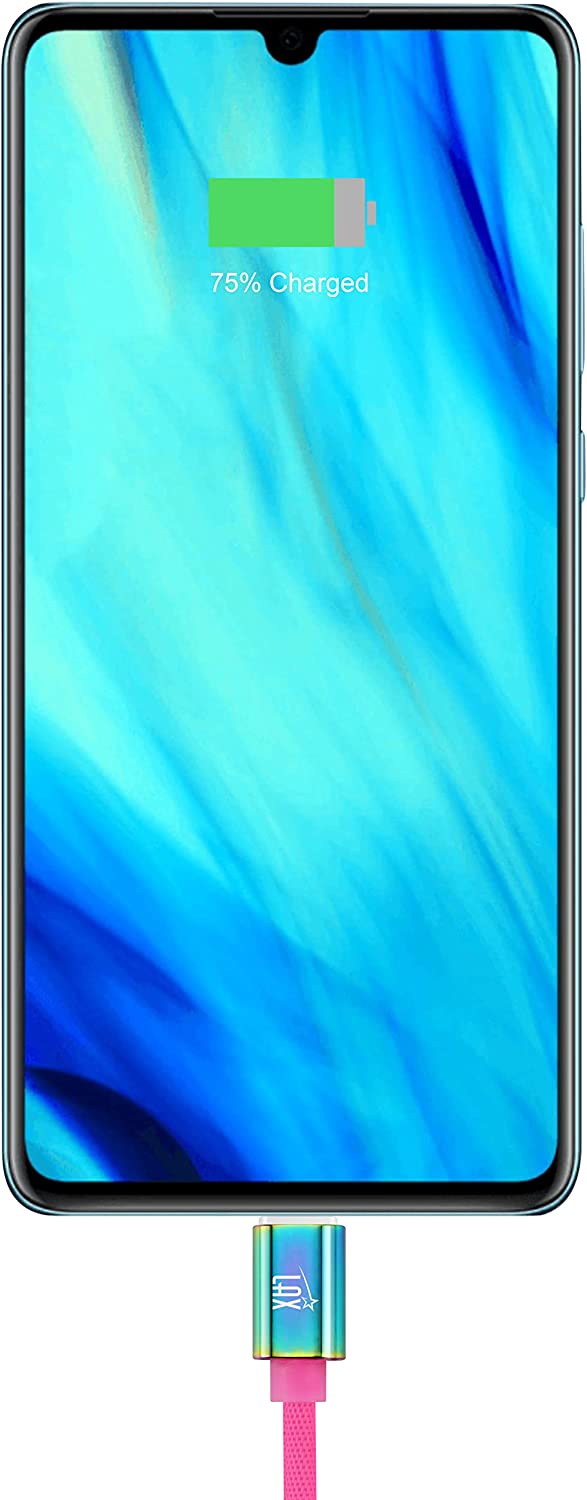 Durable Nylon Braided USB-C Fast Charging & Data Transferring Cable