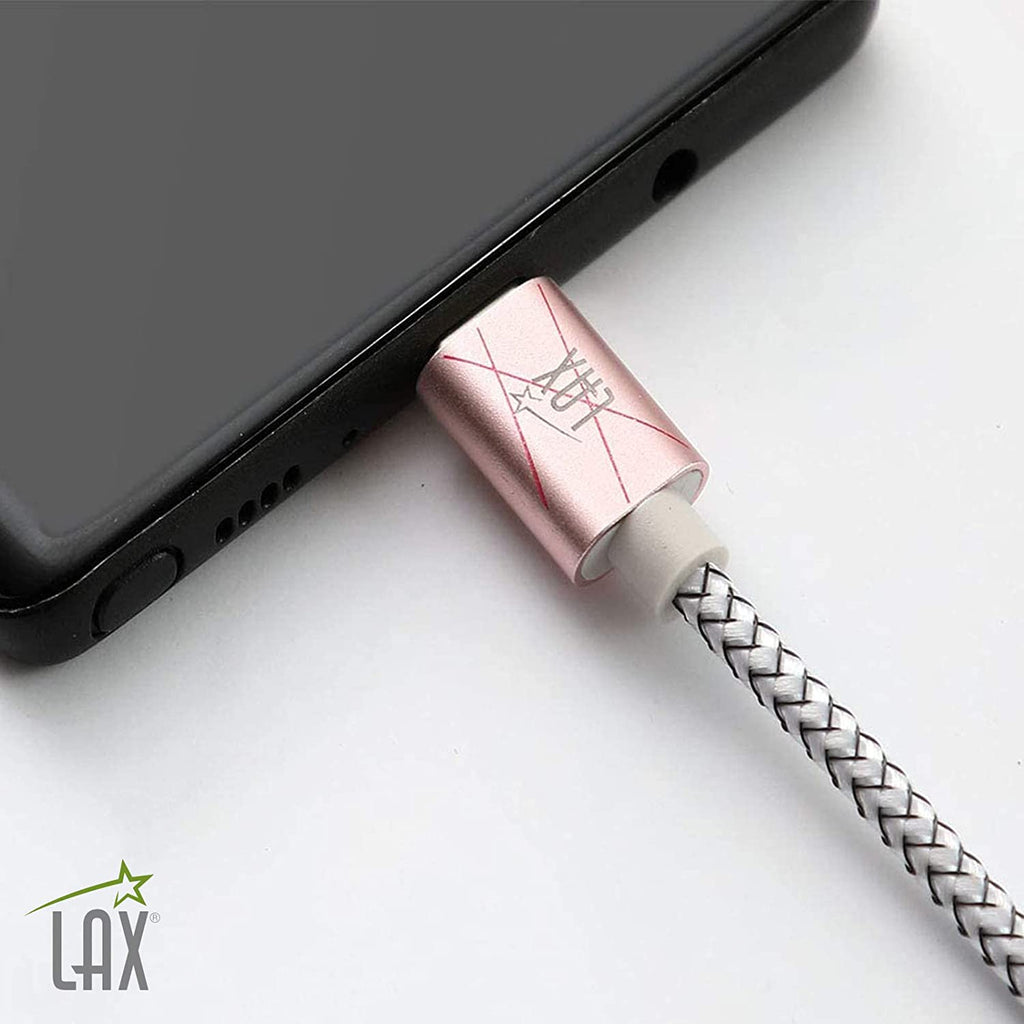 Durable Nylon Braided USB-C Fast Charging & Data Transferring Cable