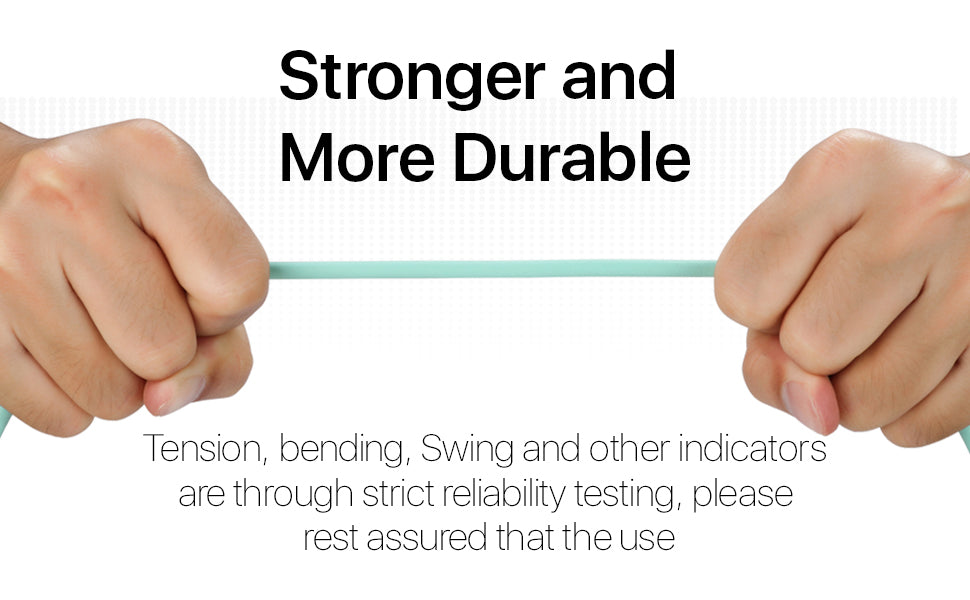 USB to iPhone Cable - Glow in the Dark Cable - Fast Charging Cable (10ft)