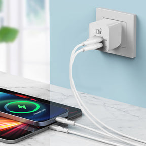Rapid Charging Dual USB Wall Charger