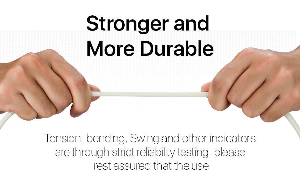 USB to iPhone Cable - Glow in the Dark Cable - Fast Charging Cable (10ft)