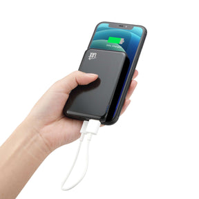 7200mAh Aluminum Power Bank with USB-C Charging Port