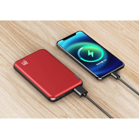 7200mAh Aluminum Power Bank with USB-C Charging Port