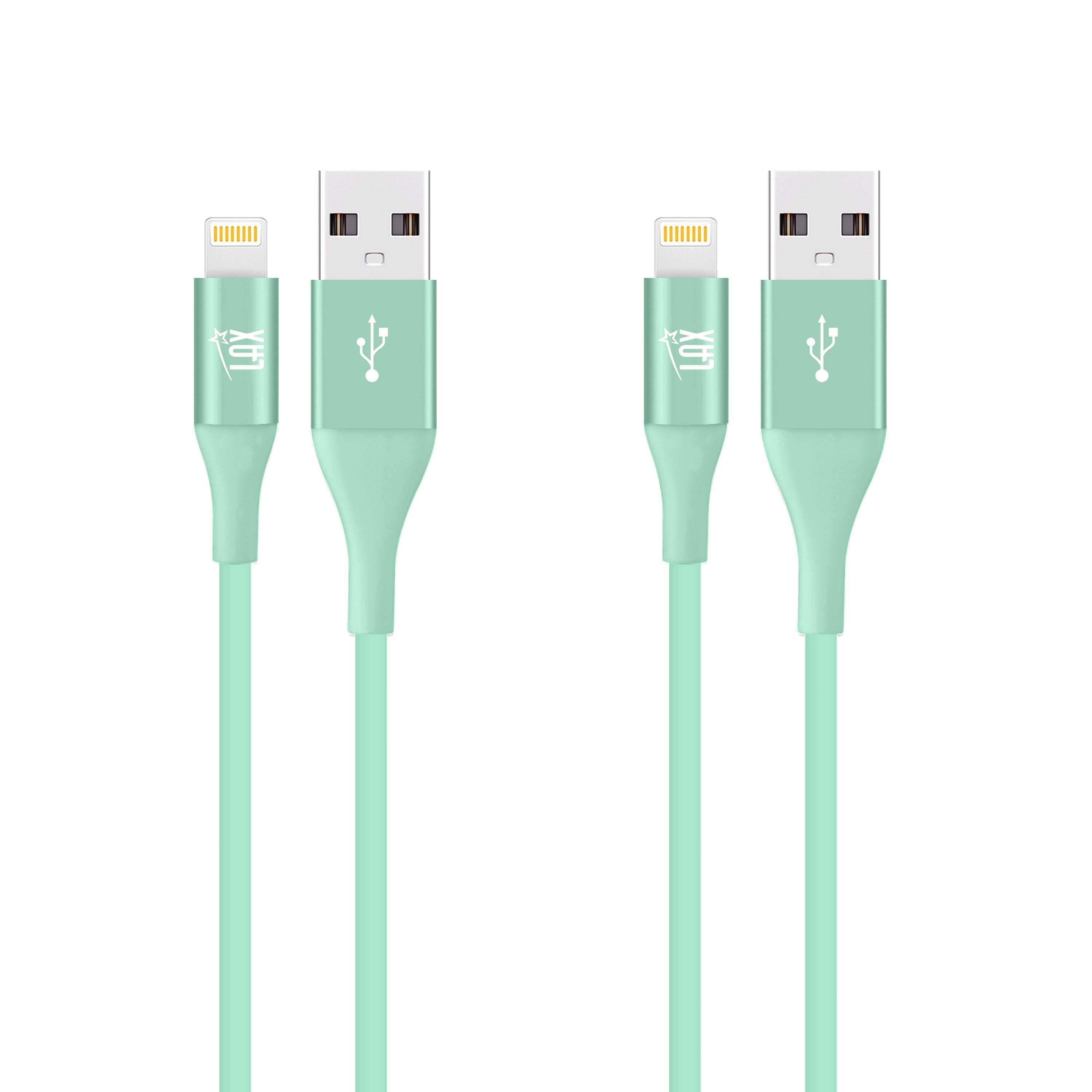 Braided Nylon Slim Cable for iPhone, iPad, Airpods