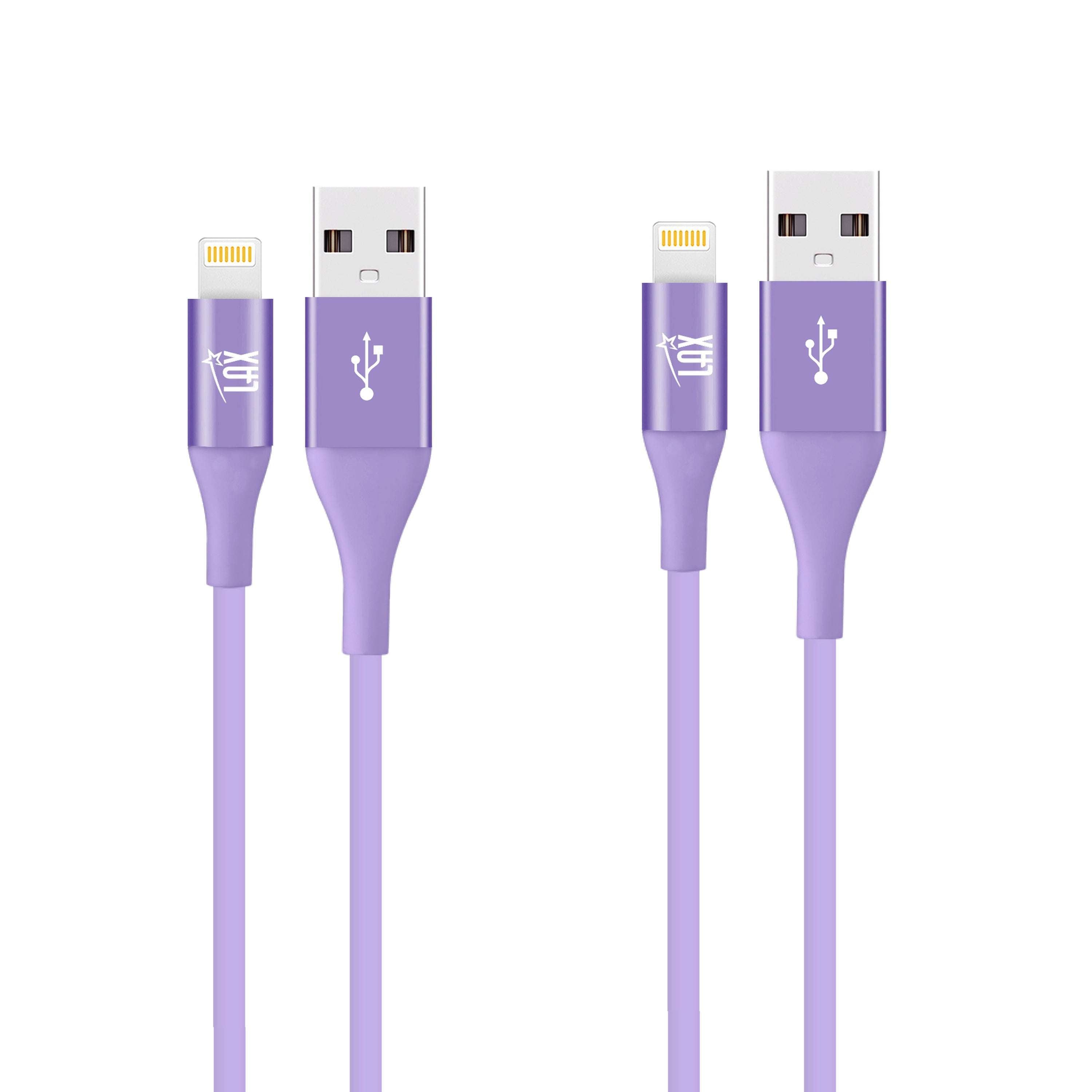 Braided Nylon Slim Cable for iPhone, iPad, Airpods