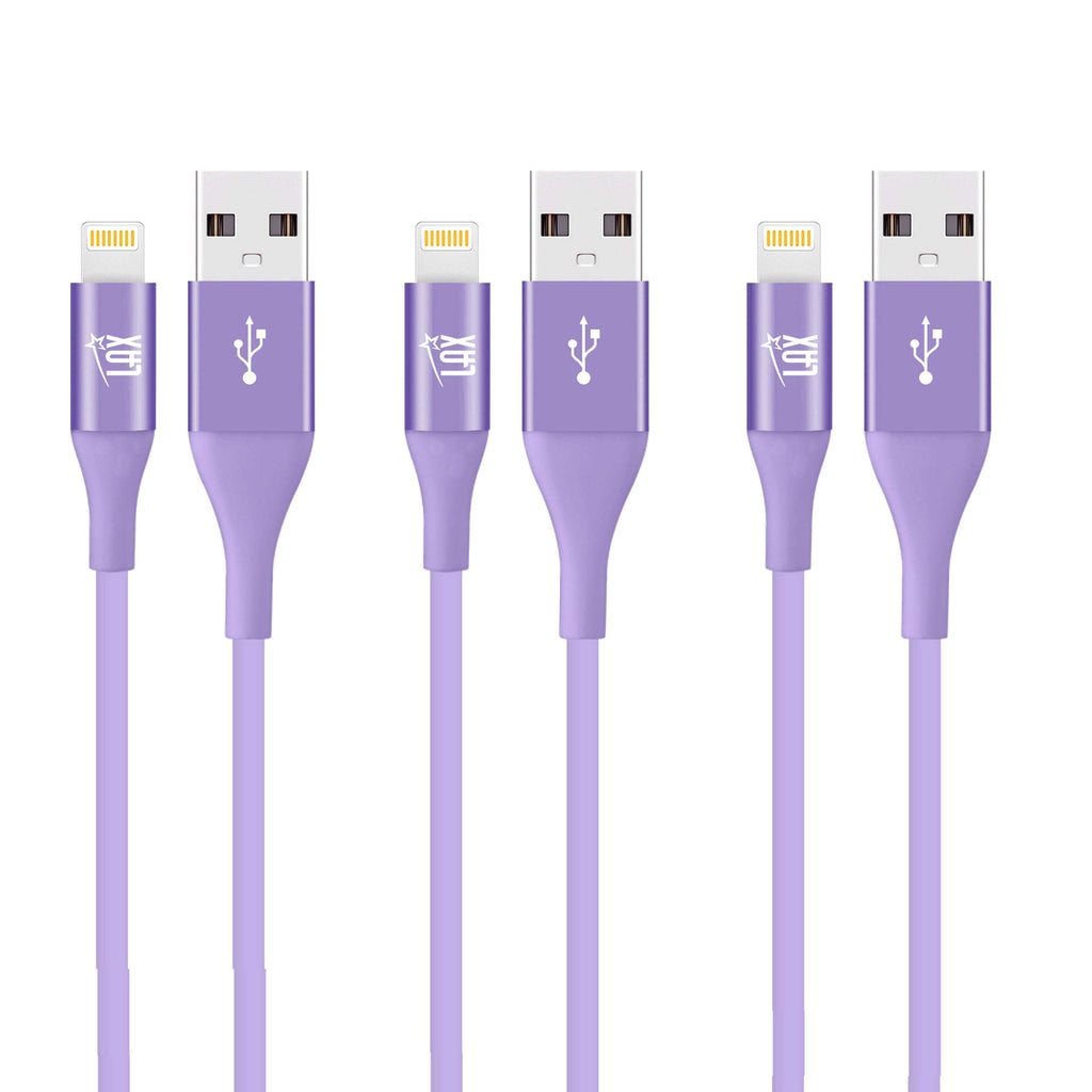 Braided Nylon Slim Cable for iPhone, iPad, Airpods