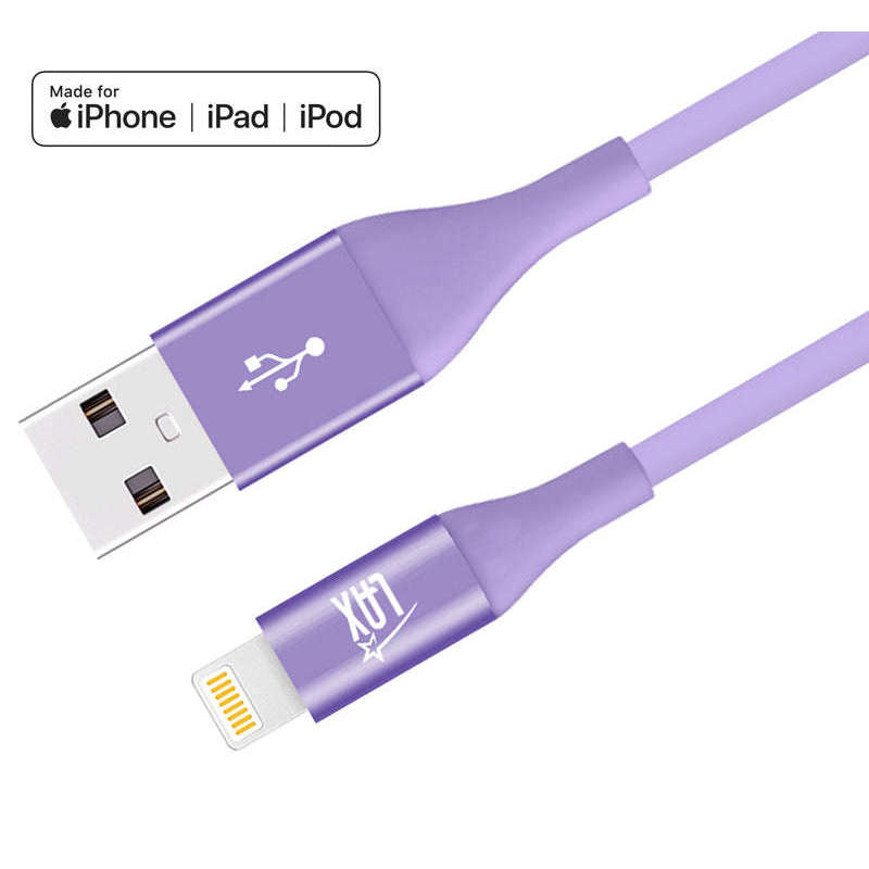 Braided Nylon Slim Cable for iPhone, iPad, Airpods