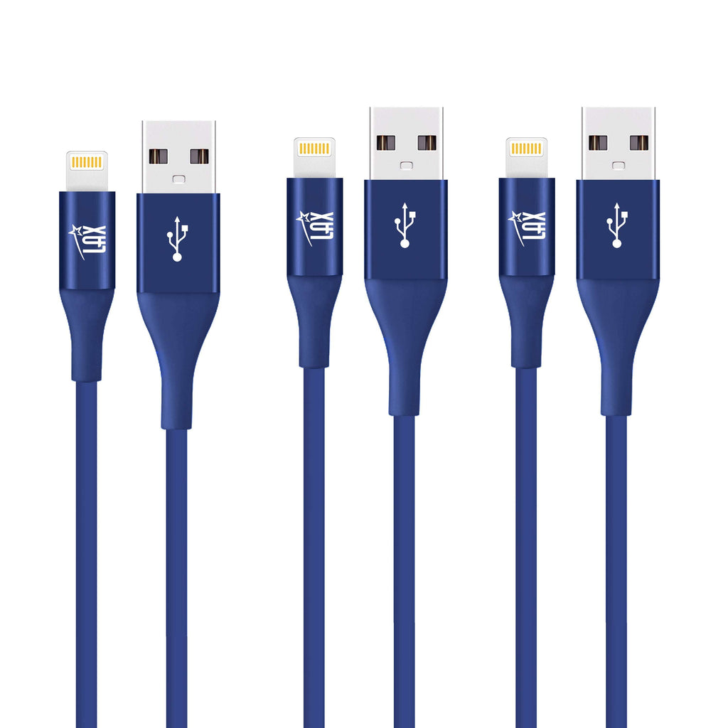 Braided Nylon Slim Cable for iPhone, iPad, Airpods