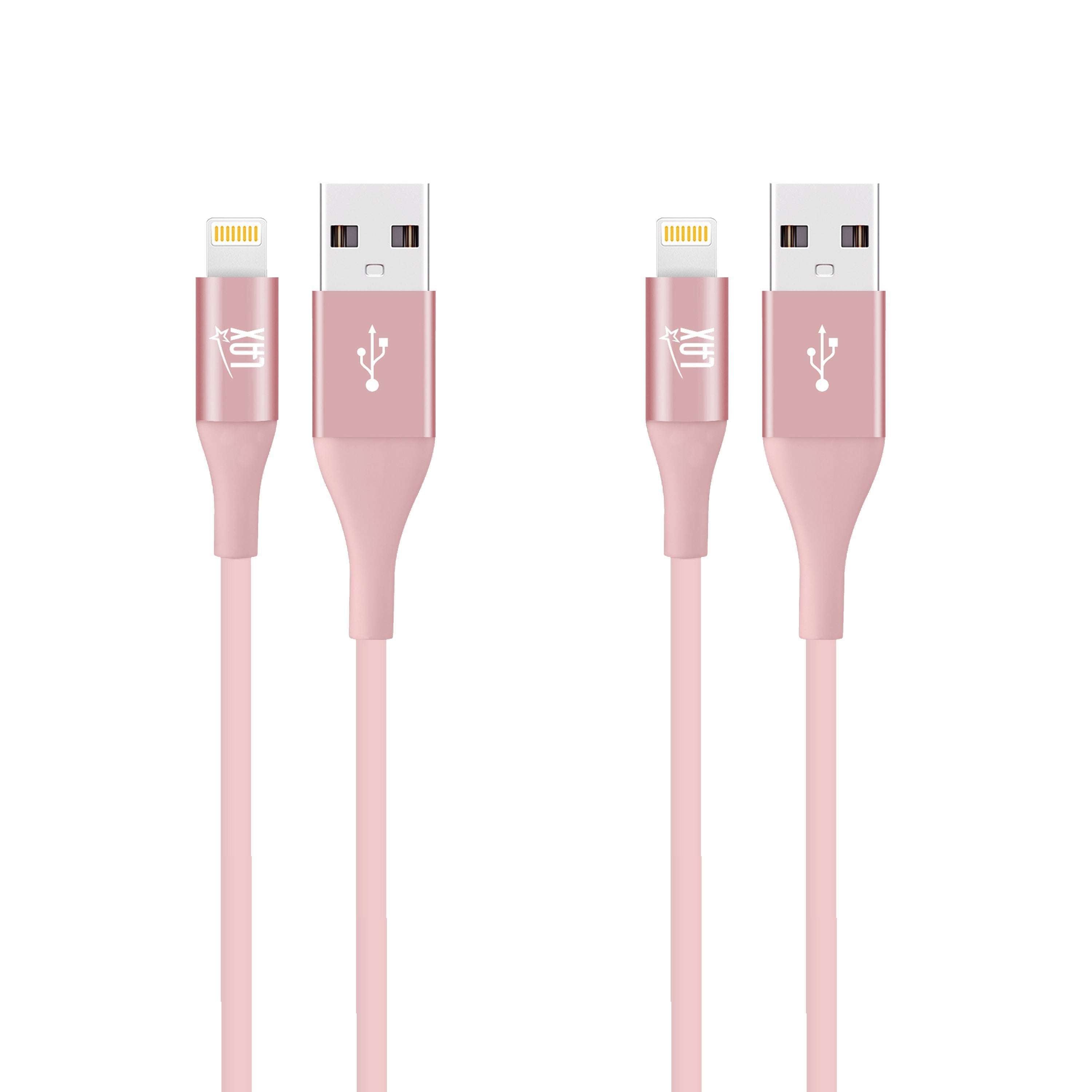 Braided Nylon Slim Cable for iPhone, iPad, Airpods