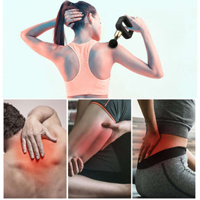 Deluxe Handheld Deep Tissue Percussion Muscle Massager