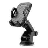 Cradle Phone Car Mount with Powerful Suction Cup, Movable Jaws, Joint & Arm