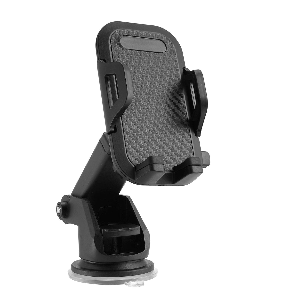 Cradle Phone Car Mount with Powerful Suction Cup, Movable Jaws, Joint & Arm