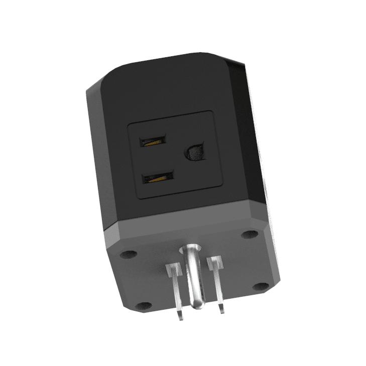 Multi-Plug Surge Protector with 3 Wall Outlets & 3 USB Ports