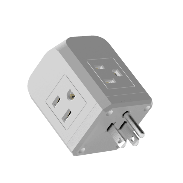 Multi-Plug Surge Protector with 3 Wall Outlets & 3 USB Ports