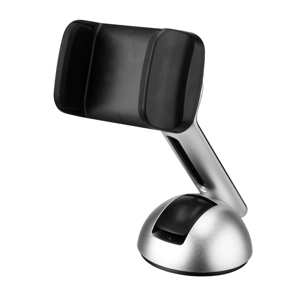 Durable Long Phone Car Mount - Strong Suction Cup , Movable Jaws, Joint & Arm