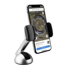 Durable Long Phone Car Mount - Strong Suction Cup , Movable Jaws, Joint & Arm