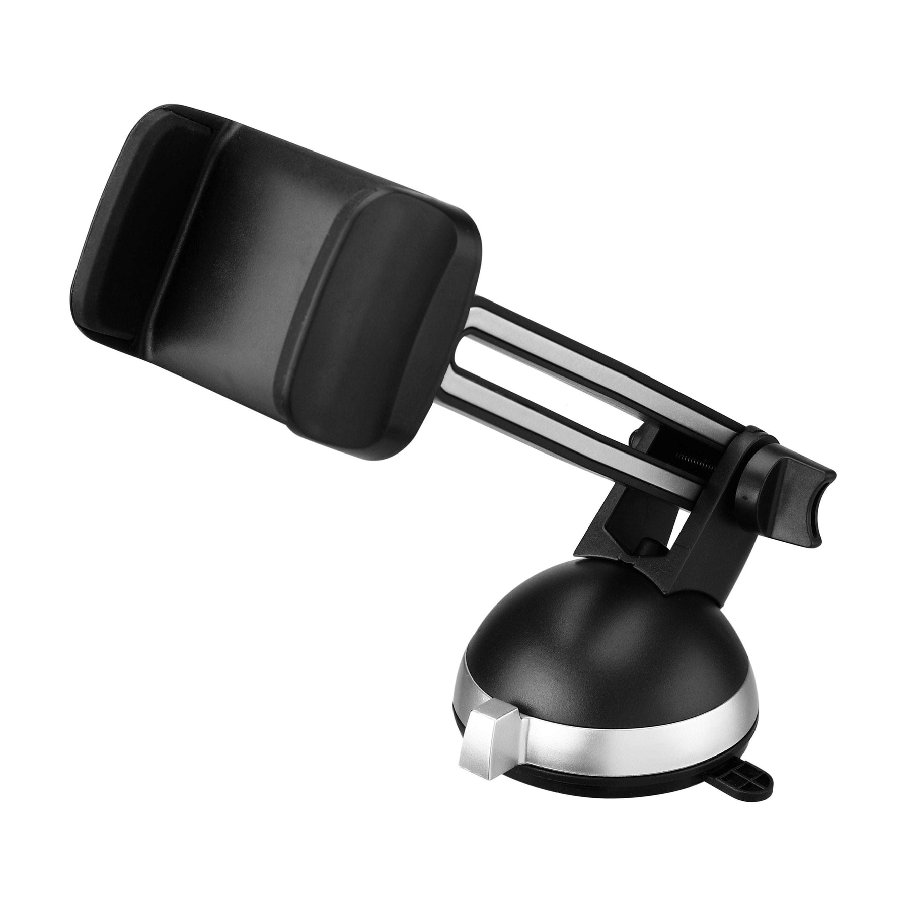 Cradle-Type Phone Car Mount with Powerful Suction Cup, Adjustable Arm & Joint