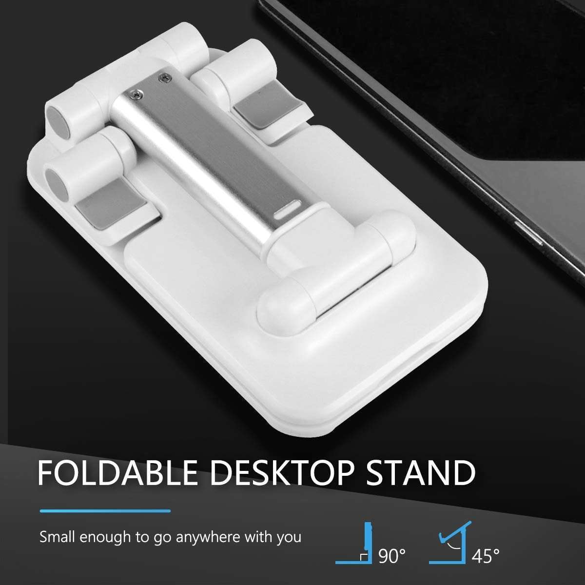 Adjustable Stand for Tablets & Smartphones - Foldable Stand