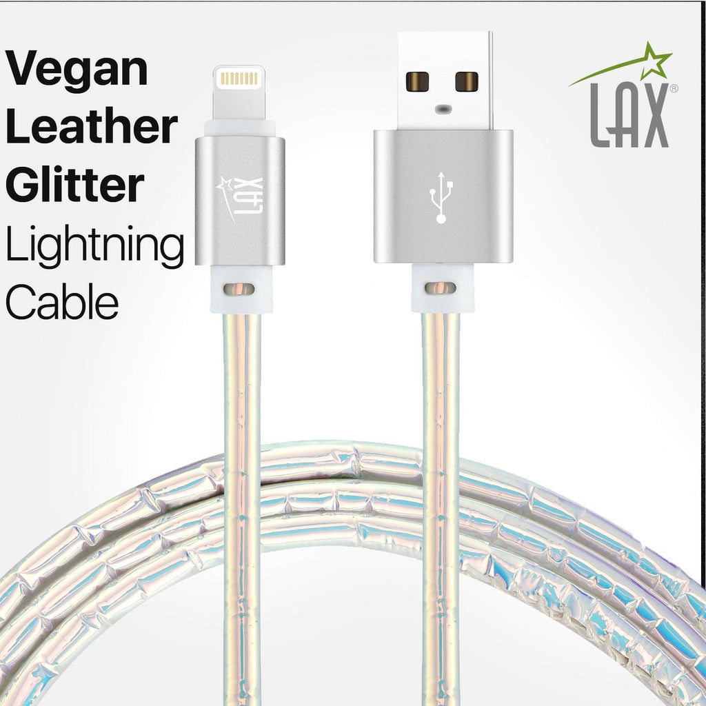USB to iPhone Compatible Cable - Premium Vegan Leather