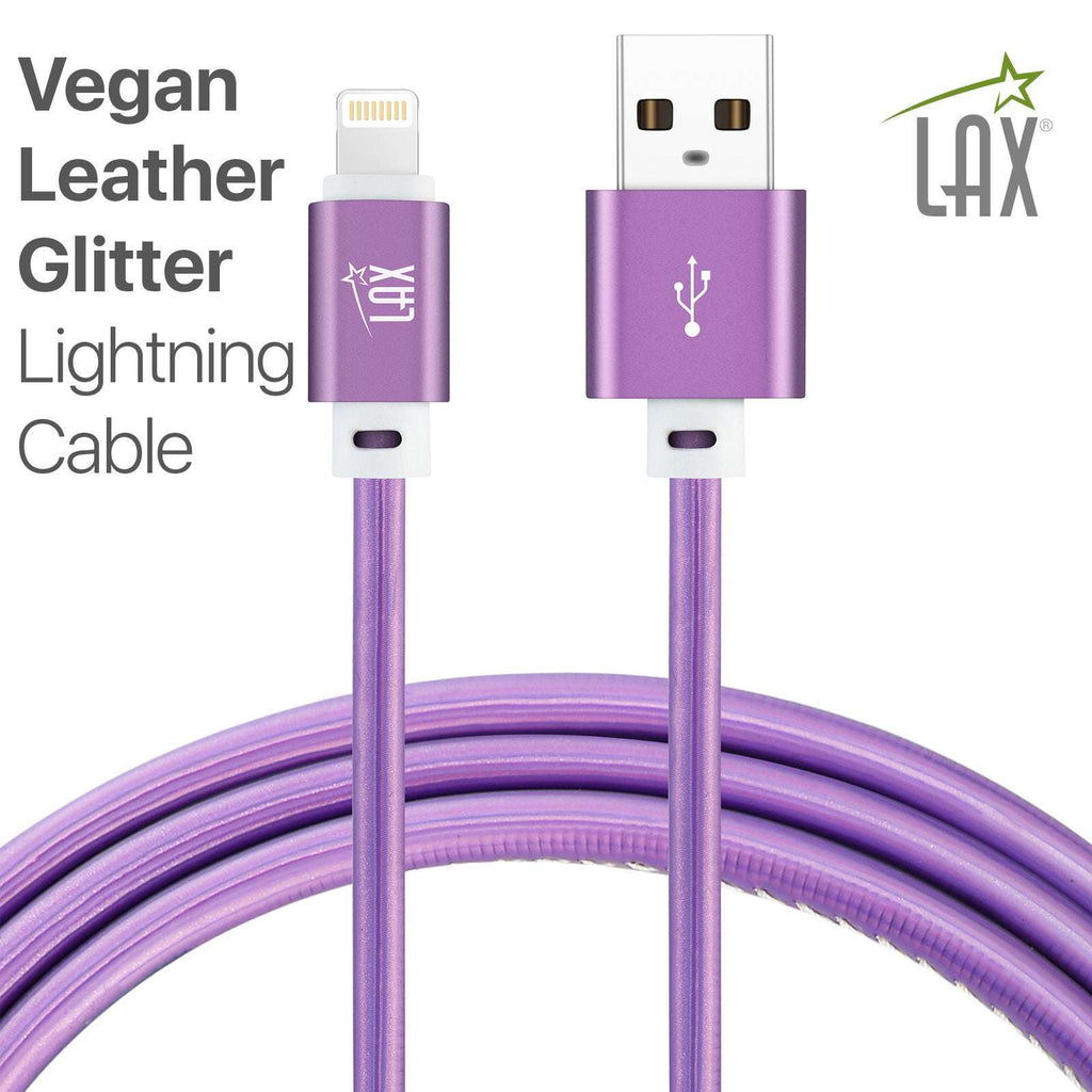 USB to iPhone Compatible Cable - Premium Vegan Leather