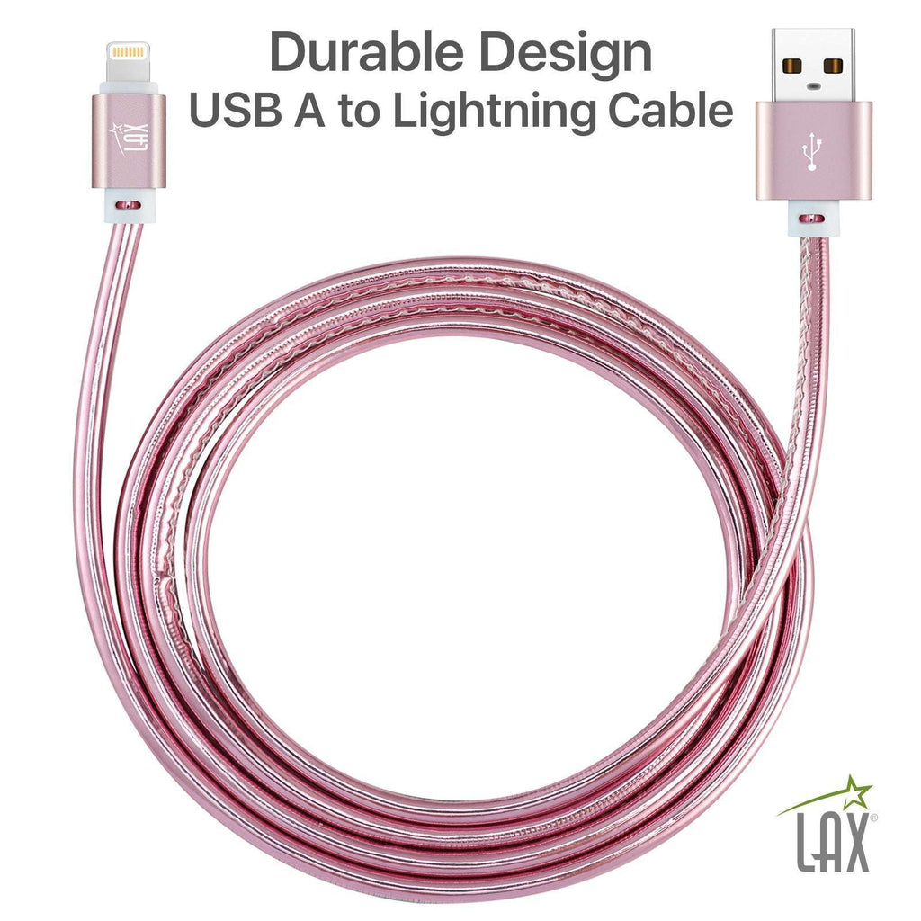 USB to iPhone Compatible Cable - Premium Vegan Leather