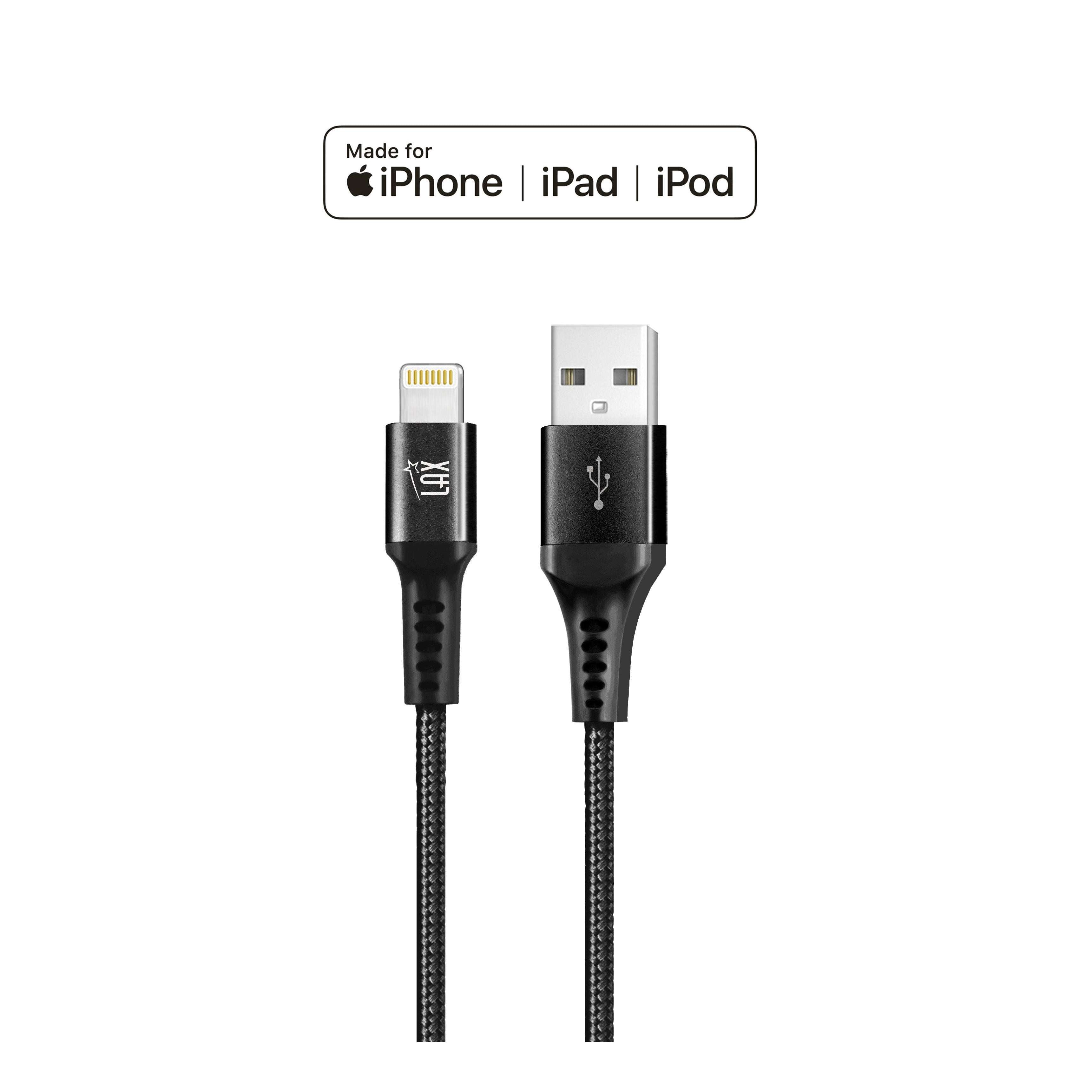 Durable Braided iPhone Compatible Charging Cable