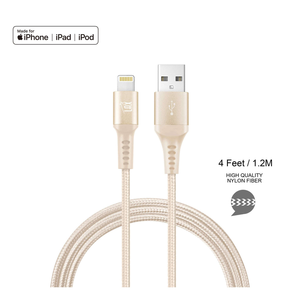 Durable Braided iPhone Compatible Charging Cable